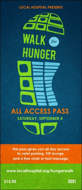 Walk VIP Pass Product Front
