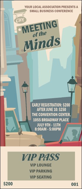 Cityscape VIP Pass Product Front