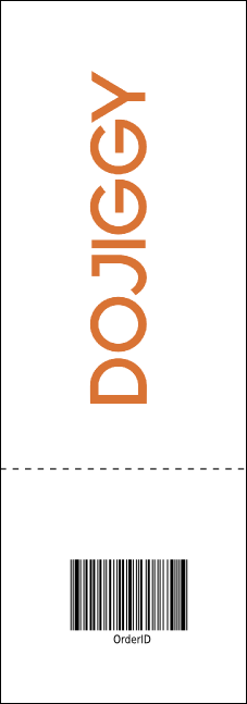 Cooking School Raffle Ticket Product Back