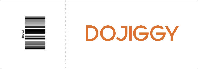 Children's Music Event Ticket Product Back