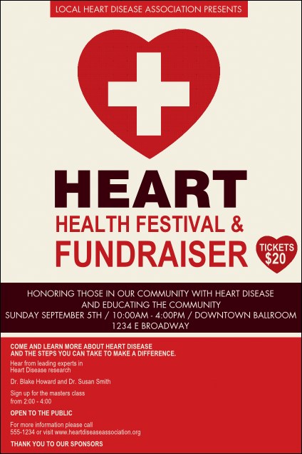 Heart Health Poster Product Front