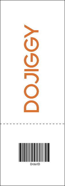 All Purpose Circle Raffle Ticket Product Back