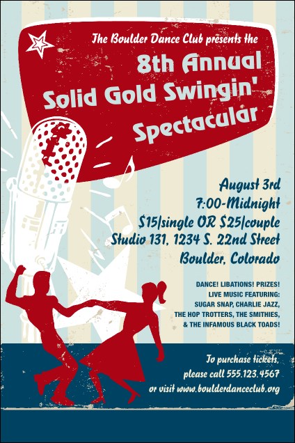 Swing Dancing Poster No Image Product Front