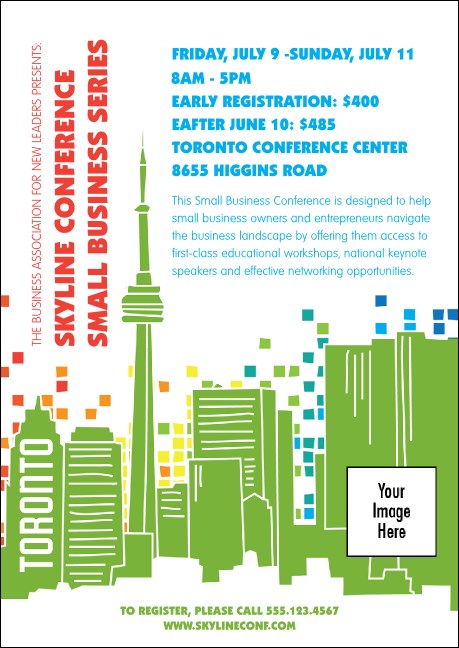 Toronto Club Flyer (White)