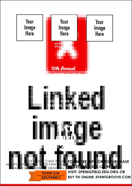 School Notebook Club Flyer Product Front