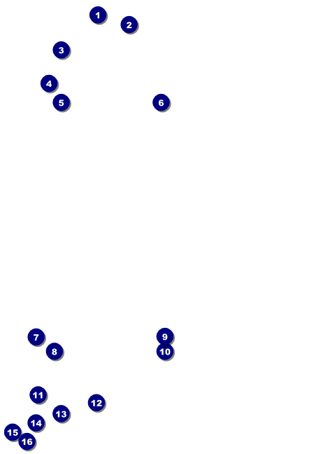 Hanukkah Menorah Club Flyer Front Field Markers