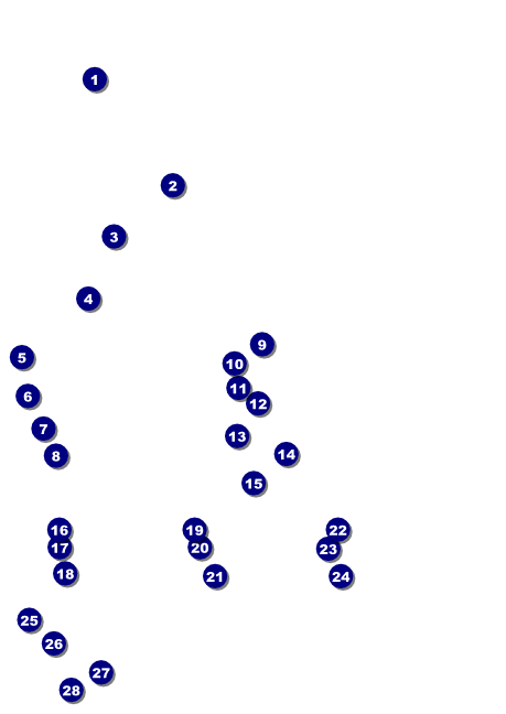 Astrology Club Flyer Front Field Markers