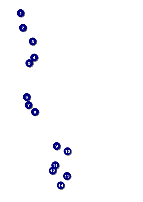 Street Fair Market Club Flyer Front Field Markers